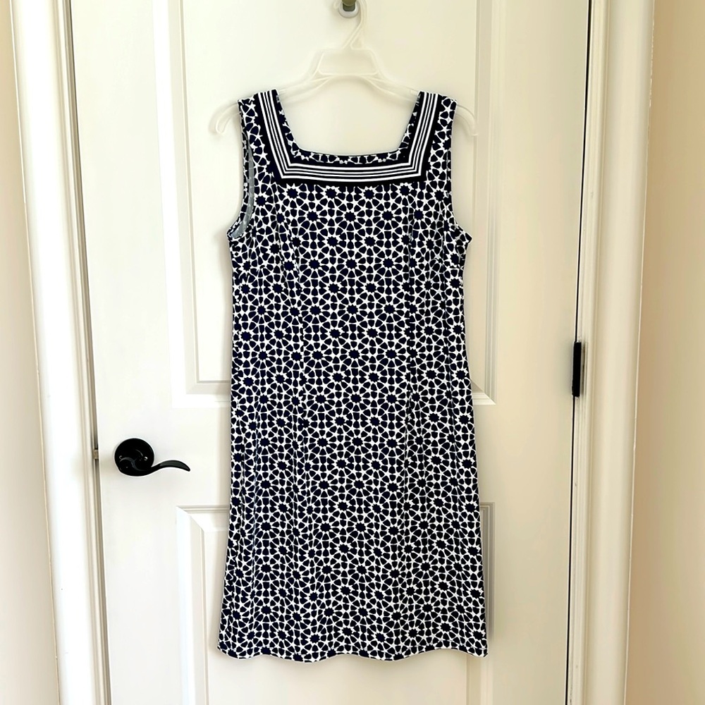 Talbot’s patterned dress